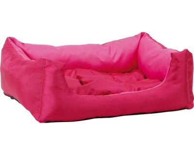 Pelech pre psa Argi obdĺžnikový s vankúšom - růžový - 55 x 40 x 19 cm