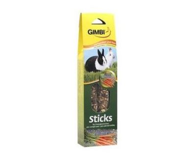 Gimbi Sticks králík bylinky+seno 2ks