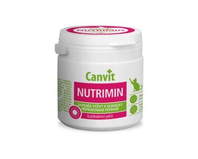 Canvit Nutrimin - doplnok výživy s vitamínmi a minerálmi pre mačky 150 g