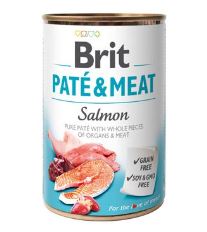 Konzerva BRIT Paté &amp; Meat Salmon 400g