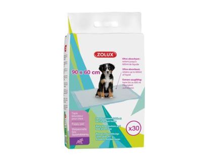 Podložka štěně 90x60cm ultra absorbent bal 30ks Zolux