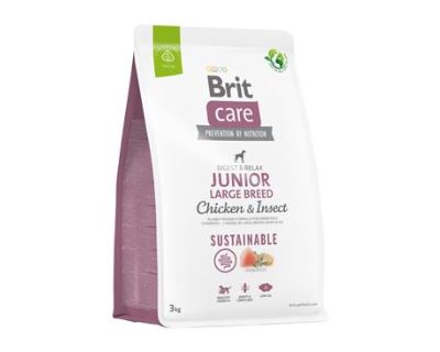 Brit Care Dog Sustainable Junior Large Breed 3kg
