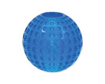 Hračka DOG FANTASY Strong míček gumový s důlky 9,5 cm