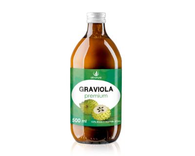 Graviola Premium Allnature 100% šťáva 500 ml