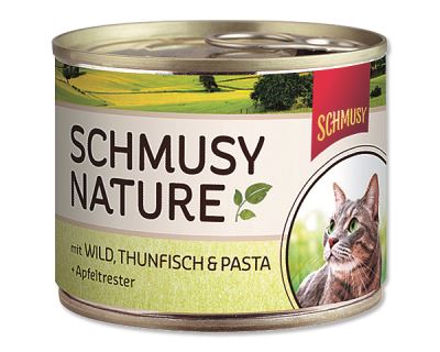 Schmusy Nature Menu konzerva - zverina & tuniak 190 g