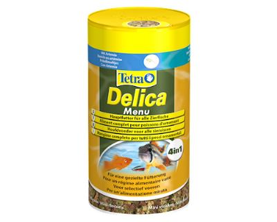 Tetra Delica Menu zmes vločkových krmív 100 ml