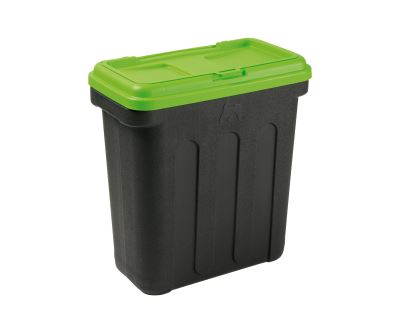 Maelson box na granule - černá / zelená - 54 x 31 x 58 cm - POŠKODENÉ