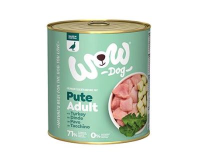WOW konzerva Krocan s cuketou Adult 800g