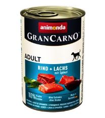 Animonda Gran Carno Adult Konzerva - losos &amp; špenát pre psov