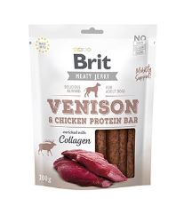 Brit Jerky Venison Protein Bar 200g