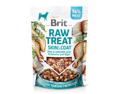 Brit Raw Treat Skin&Coat, Fish&Chicken 40g