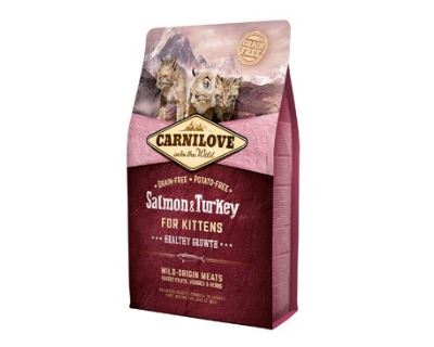 CARNILOVE Salmon and Turkey Kittens Healthy Growth