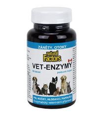 Vet-Enzymy 90tablet podpora hojení, záněty, otoky