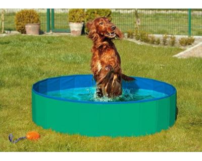 Karlie-Flamingo Skládací bazén pro psy zeleno/modrý 80x20cm