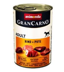 Konzerva pre psov Animonda Gran Carno - hovädzie + morka