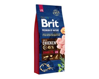 Brit Premium by Nature Dog Senior L+XL 15 kg