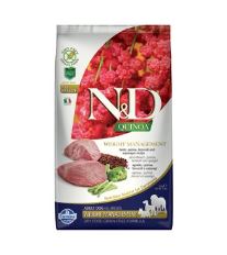 N&amp;D GF Quinoa DOG Weight Mnmgnt Lamb &amp; Broccoli 2,5kg