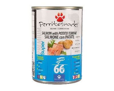 Perrito Salmon, Potato & Herbs - losos & bramb & byliny konzerva pre psov 400 g