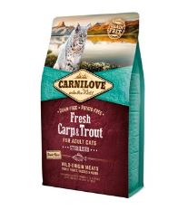 CARNILOVE Fresh Carp &amp; Trout Sterilised for Adult cats 2kg