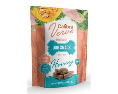 Calibra Dog Verve Semi-Moist Snack Fresh Herring 150g