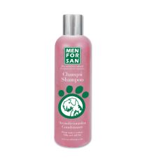Menforsan Ošetrujúci šampón s kondicionérom pre psov proti zachuchvalcovanie srsti