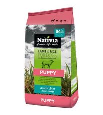 Nativia Dog Puppy Lamb&amp;Rice 3kg