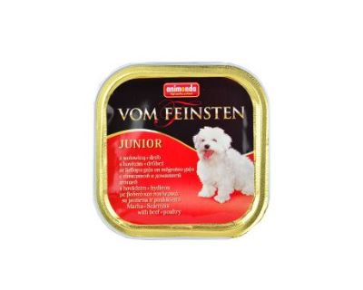 Animonda Vom Feinsten Junior Paštéta - hovädzie & hydina pre šteňatá 150 g