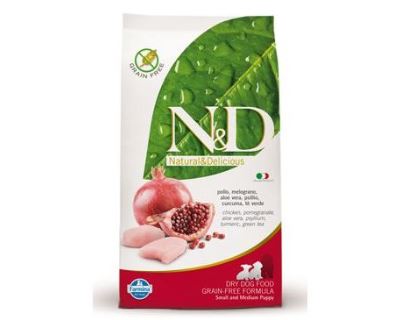 N&D Grain Free Dog Puppy S / M Chicken & Pomegranate 12 kg