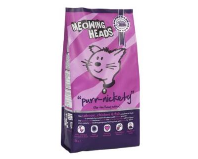 Meowing Heads Purr-Nickety - losos & kuracie pre dospelé mačky