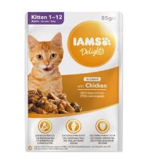 Kapsička IAMS Cat Senior Delights Chicken in Gravy 85 g
