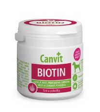 Canvit Biotín - výživový doplnok pre kvalitnú srsť psa do 25 kg