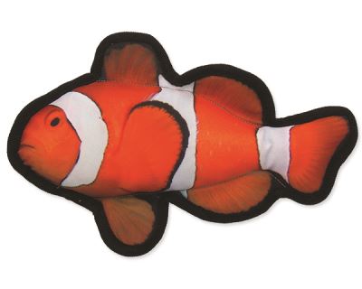 Dog Fantasy textilní ryba klaun 26 cm