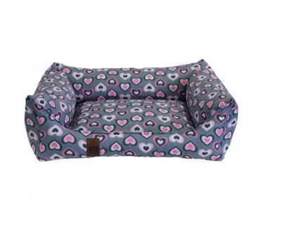 Pelech pre psa Argi obdĺžnikový - odnímateľný povlak z polyesteru - Molly - 80 x 65 cm