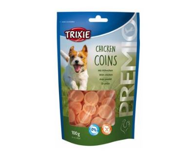 Trixie Premio CHICKEN Coins kuřecí mince 100g TR