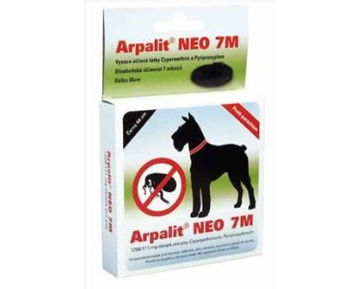 Arpalit Neo 7M Antiparazitný obojok pre psov hnedý, 66 cm
