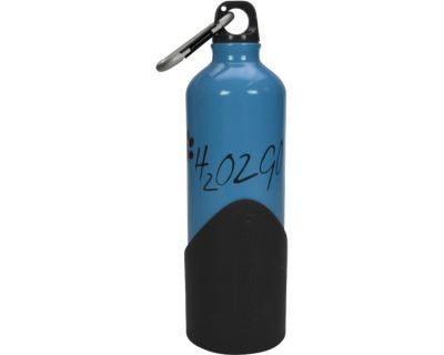 H2o2go Cestovné fľaša na vodu modrá 750 ml