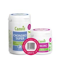 Canvit Chondro Super 230g+Canvit Imunno pro psy 100g