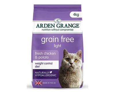 Arden Grange GF Cat Adult Light fresh Chick&Potato400g
