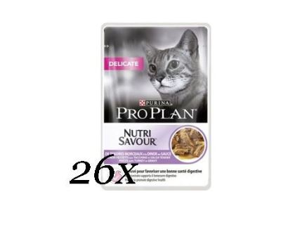 ProPlan Cat  kaps. Delicate krůta 26x85g