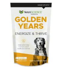 VetriScience Golden Years Energize&amp;Thrive 60ks/210g