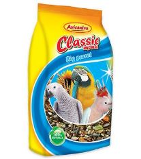 AVICENTRA standard krmivo pro velké papoušky 1kg