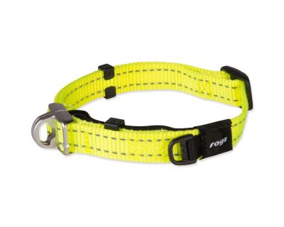 Obojek ROGZ Safety Collar žlutý M 1ks