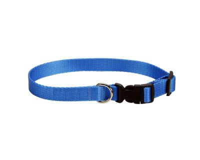 Obojek pro psa nylonový - modrý - 1,5 x 25 - 40 cm