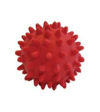 Hračka DOG FANTASY Latex míč s bodlinami a zvukem mix barev 6 cm