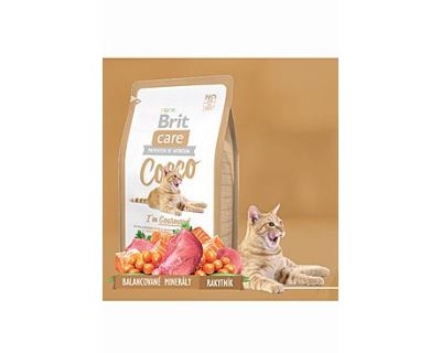 Brit Cat Cocco I`am Gourmand - kačica & losos pre prieberčivé mačky 400 g