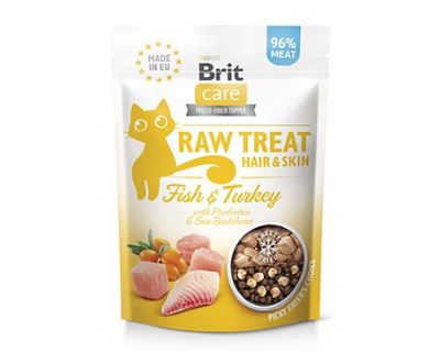 Brit Raw Treat Cat Indoor&Antistress, Chicken 40g