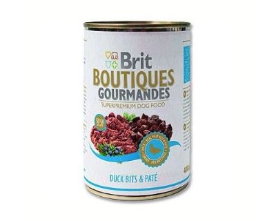 Brit Boutiques Gourmandes Duck Bits & Paté - kačica v kréme 400 g