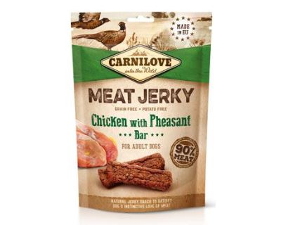 Carnilove Dog Jerky Chicken with Pheasant Bar 100g