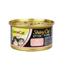 Gimpet kočka konz. ShinyCat kitten kuře 70g