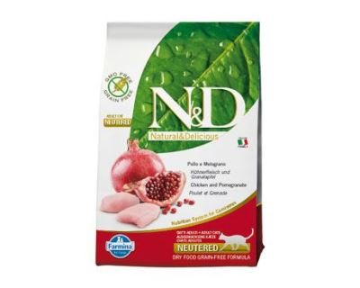 N&D Grain Free CAT Neutered Chicken & Pomegranate